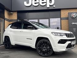 White/black Used 2024 Jeep Compass SUV | £25,990 (Expensive)