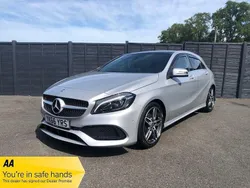 Silver Used 2016 Mercedes A200 AMG Line Premium Plus Hatchback | £11,450 (Expensive)