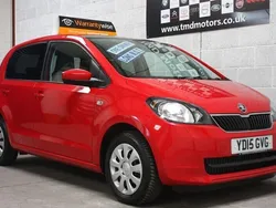Red Used 2015 Skoda Citigo SE Hatchback | £5,295 (Fair price)