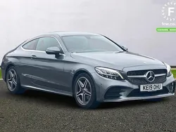 Grey Used 2019 Mercedes C200 Active Coupe | £17,399 (Good price)