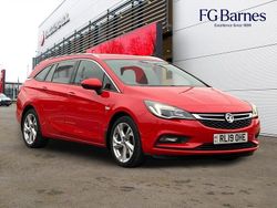 Red Used 2019 Vauxhall Astra SRi Estate | £9,395 (Fair price)
