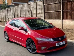 Red Used 2008 Honda Civic Type R GT Hatchback | £3,400 (Good price)