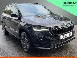 Black magic pearl effect Used 2023 Skoda Karoq SportLine SUV | £23,695 (Fair price)