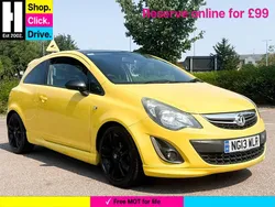 Yellow Used 2013 Vauxhall Corsa Edition Hatchback | £2,657 (Good price)