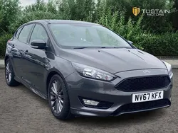 Grey Used 2018 Ford Focus ST-Line Hatchback | £8,499 (Good price)