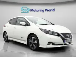 White Used 2019 Nissan Leaf N-Connecta Hatchback | £8,100 (Fair price)