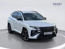 White Used 2024 Hyundai Tucson N Line SUV | £25,299 (Good price)