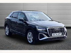 Mythos black Used 2025 Audi Q2 S-Line SUV | £27,450 (Fair price)