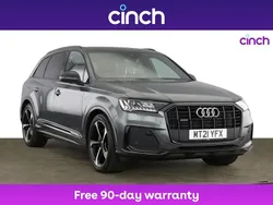 Grey Used 2021 Audi Q7 Black Edition SUV | £43,349 (Fair price)