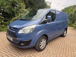 Blue Used 2013 Ford Transit Custom Limited Van | £4,950