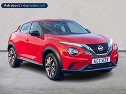 Red Used 2021 Nissan Juke Acenta SUV | £12,399 (Fair price)