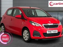 Red Used 2018 Peugeot 108 Active Hatchback | £7,990 (Fair price)