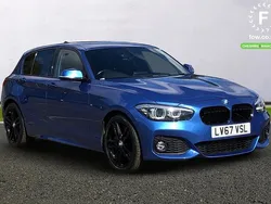 Blue Used 2017 BMW 118 Comfort Edition Hatchback | £14,099 (A bit pricey)