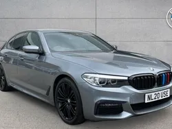 Blue Used 2020 BMW 520 M Sport | £22,990 (Good price)