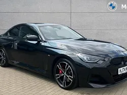 Black sapphire Used 2025 BMW 220 M Sport Coupe | £33,768 (Fair price)