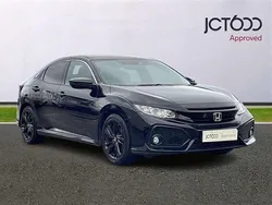 Black Used 2017 Honda Civic SR Hatchback | £9,852 (Fair price)