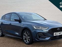 Blue Used 2023 Ford Focus ST-Line Hatchback | £15,457 (Fair price)