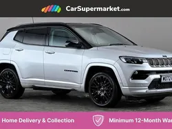 Silver/black Used 2023 Jeep Compass SUV | £17,197 (Fair price)