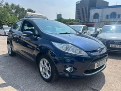 Blue Used 2012 Ford Fiesta Zetec Hatchback | £2,490 (Good price)