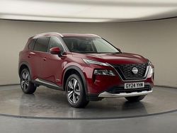 Red cpm Used 2024 Nissan X-Trail Tekna SUV | £29,100 (A bit pricey)