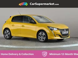 Yellow Used 2023 Peugeot 208 Allure+ Hatchback | £13,497 (Fair price)