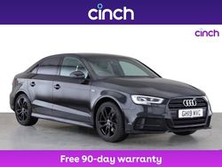 Black Used 2019 Audi A3 Black Edition Sedan | £17,699 (Fair price)
