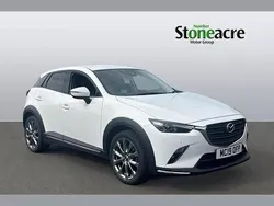 White Used 2019 Mazda CX-3 Inclusive SUV | £12,995 (Fair price)