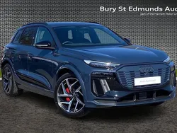 Blue Used 2025 Audi Q6 e-tron Advanced SUV | £63,995 (Super price)