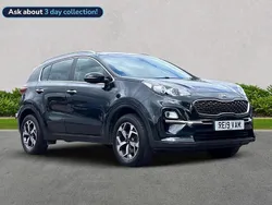 Black Used 2019 Kia Sportage 2 SUV | £9,995 (Good price)