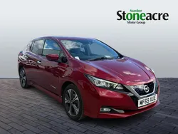 Red Used 2019 Nissan Leaf Tekna Hatchback | £8,500 (Fair price)