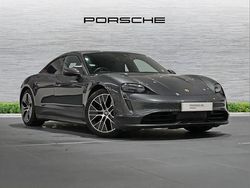 Grey Used 2022 Porsche Taycan Sedan | £52,990 (Fair price)