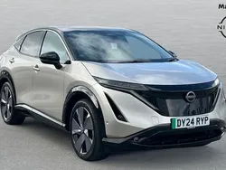 Silver Used 2024 Nissan Ariya Evolve SUV | £32,135 (A bit pricey)