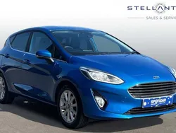 Blue Used 2020 Ford Fiesta Titanium Hatchback | £11,485 (Fair price)