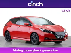 Red Used 2022 Nissan Leaf N-Connecta Hatchback | £10,549 (Fair price)