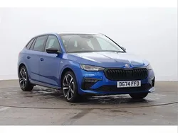 Race blue metallic Used 2024 Skoda Scala Monte Carlo Hatchback | £19,688 (A bit pricey)