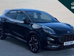 Black Used 2022 Ford Puma ST-Line X SUV | £14,675 (Fair price)