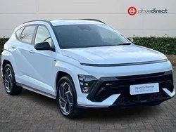 White Used 2024 Hyundai Kona N Line SUV | £25,599 (A bit pricey)