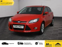 Red Used 2013 Ford Focus Titanium Hatchback | £3,095 (Good price)