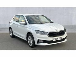 Moon white metallic Used 2024 Skoda Fabia SE L Hatchback | £17,250 (Fair price)