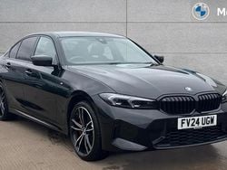 Black Used 2024 BMW 330e M Sport Sedan | £31,794 (Fair price)