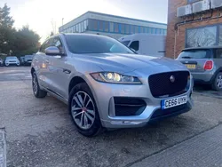 Silver Used 2016 Jaguar F-Pace R-Sport SUV | £11,125 (Fair price)