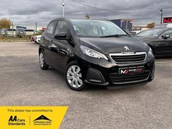 Black Used 2018 Peugeot 108 Active Hatchback | £5,999 (Fair price)