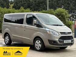 Silver Used 2018 Ford Tourneo Custom Titanium Van | £11,490