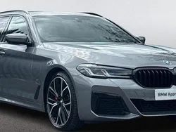 Grey Used 2022 BMW 520 M Sport Estate | £30,450 (A bit pricey)
