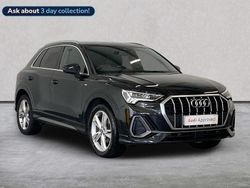Black Used 2021 Audi Q3 S-Line SUV | £24,865 (Fair price)