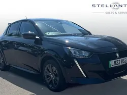 Black Used 2022 Peugeot e-208 Allure Premium Hatchback | £11,635 (Good price)