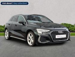 Black Used 2022 Audi A3 S-Line Hatchback | £19,663 (Fair price)