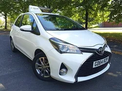White Used 2015 Toyota Yaris Hatchback | £5,495 (Fair price)