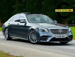 Grey Used 2018 Mercedes S400L AMG line Sedan | £34,995