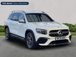 White Used 2020 Mercedes GLB220 AMG Line Premium SUV | £28,599 (Fair price)